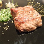 レストラン ラッセ - 短角牛のロースト(アップ)