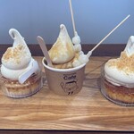 むか新 - 料理写真:我々のソフトクリーム
