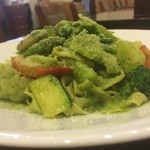 さとむら - いろいろ野菜のジェノベーゼ 手打ちフィットチーネ