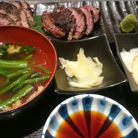 赤坂 金舌 - 炭火焼さがり定食1500円