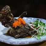 かねます - カサゴの姿揚げ