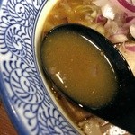 麺や而今 - 煮干しの極清湯(2015/5)