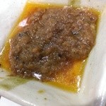 麺や而今 - 花椒とカルダモン香る特製XO醤(2015/5)