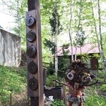 山荘 奈川倶楽部 - 玄関先のマスコット♡(ؔᵒ̶̷ᵕؔᵒ̷̶)