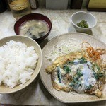 キッチンピッコロ - ・「ピッコロ風 かつ丼(\680)」