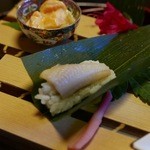 つる幸 - ハタハタの笹寿司★2015/5