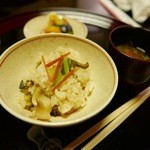 つる幸 - くちこと鮑ご飯◎2015/5