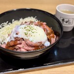 牛兆 - 料理写真:ローストビーフ丼