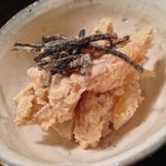 祇園ろはん - かわはぎの肝和え　　2015.05