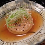 祇園ろはん - 新たまねぎ、ぐじのスープ炊き　2015.05.14