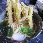 手打ちうどん　古奈門 - ごぼう天うどん