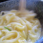 手打ちうどん　古奈門 - 釜玉