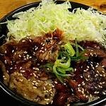 西宮肉劇場 - カルビハラミ丼