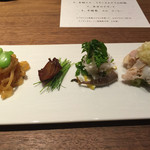 HongKongRoom GOUKA - 前菜盛り合わせ