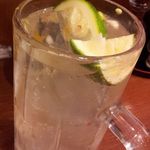 養老乃瀧 - 生搾りカボスサワー350円（2014/09）