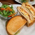 珈琲館 - 料理写真:ミックスサンド