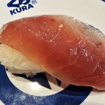 無添 くら寿司 - 料理写真:超熟成まぐろ一貫145円。
