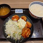 吉野家 - 料理写真:タルタルから揚げ定食