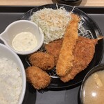 松屋 - 料理写真:海鮮盛合わせ定食