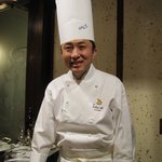 横浜うかい亭 - 担当していただいた小池総料理長、美味い！