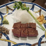 横浜うかい亭 - うかい牛サーロイン100ｇ