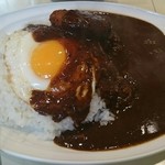 カレー専門店 横浜 - コロッケ(クリーム)＋目玉カレー辛口