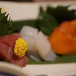 うなぎ屋たむろ多真 - お刺身はかなりGOOD