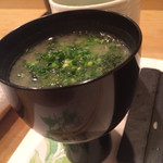 Shibuya Yamashita - ランチのお味噌汁