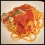 ROSATO - 自家製のスパゲッティ 桜海老と筍のトマトソース