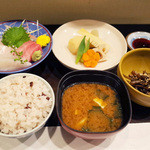 藤吉 - 本日のおまかせ竹(3000円・外税)と定食セット(400円・外税)