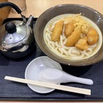 牧のうどん - 料理写真:ごぼう天うどん やわ 麺半分