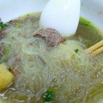 小杨生煎馆 - 料理：牛肉湯