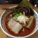 極麺 小次郎  - 赤鬼らぁ麺