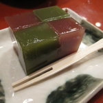 新和食 きくい - 女将さん手作りの水羊羹