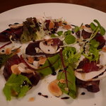 osteria quinto - 牛肉の赤ワイン漬け