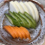 なんどき屋 - 糠漬け650円