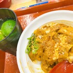 なか卯 - 料理写真:すだち水とウニボナーラドーーーーン！　byまみこまみこ