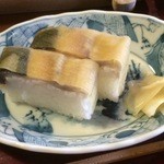 そば切り 蔦屋 - 鯖押寿司 450円