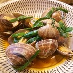 ゆたか - あさりの中華風　身は小振りですが貝の濃いウマ味が出ていました