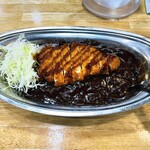 ゴーゴーカレー - 料理写真:オーダーから5分弱で提供、そうそうフォークで食べるのね。