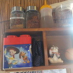 まる玉 - 替え玉したら使えるよ！調味料(2015.5.26)