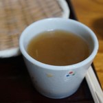 そば仁 - そば湯