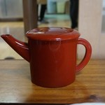 そば仁 - そば湯