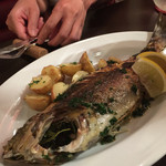 ヴィエイユ ヴィーニュ - イサキをハーブとグリルしたもの(^O^)