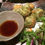 オロチと柊 - ちくわの磯辺揚げ チーズクリーム