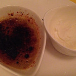 ポチロン - ピスタチオのクリームブリュレ