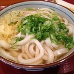楽釜製麺所 - かけ並（290円）