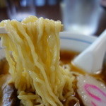 小林食堂 - 麺は会津、喜多方では一番古いと思われる立川製麺所製