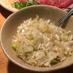 炭火焼肉ホルモン 徳臓 - 2015.5. ネギ部分