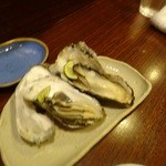 魚菜 - 牡蠣の酒蒸し
